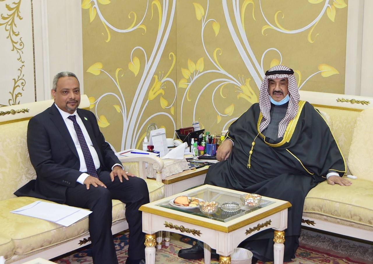 Meeting of His Excellency the Ambassador with former Prime Minister of the State of Kuwait